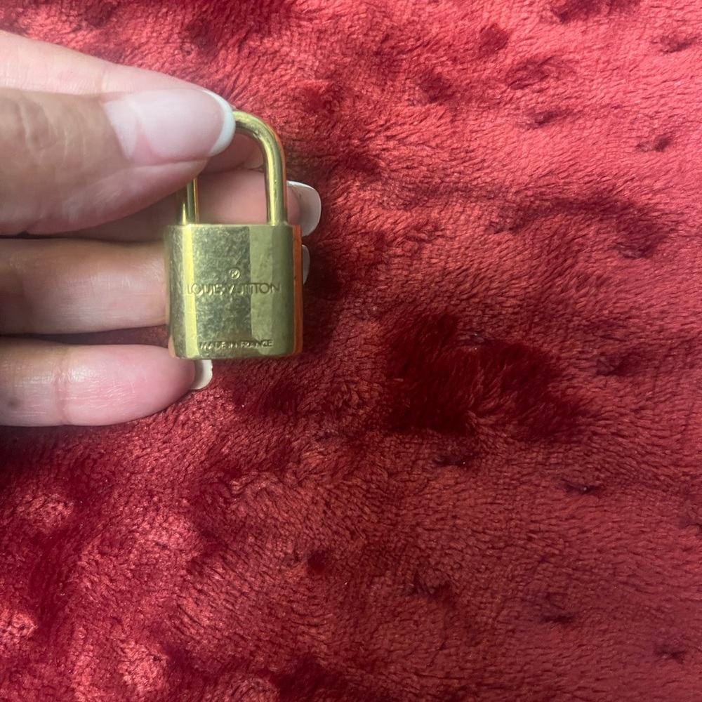 Louis Vuitton Gold Padlock